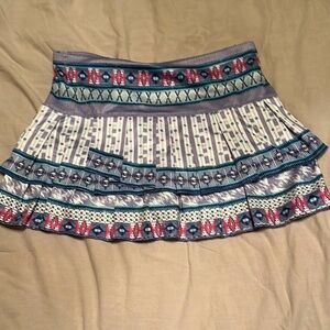 Lucky in love purple/pink/white Patterned Women's Skirt